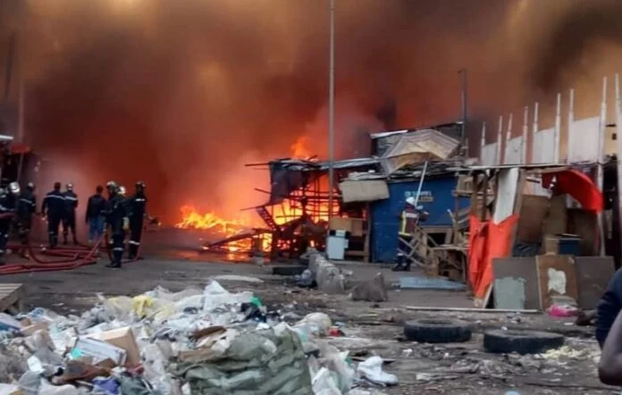 Incendie du marché Boucotte de Ziguinchor : Les commerçants demandent la réouverture du marché Tilène