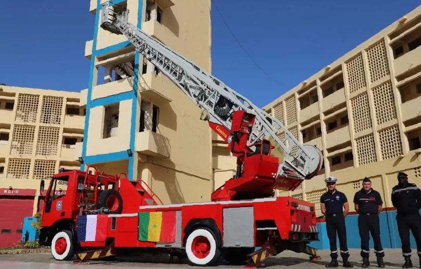 La Brigade nationale des sapeurs-pompiers a réceptionné plusieurs équipements