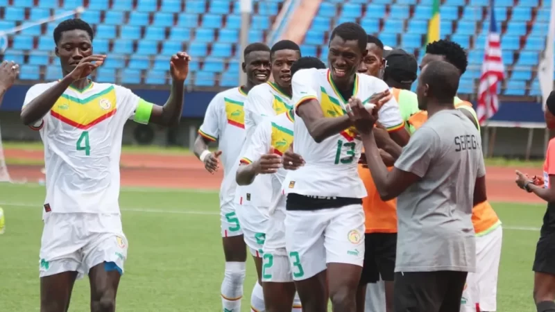 Tournoi UFOA-A : Le Sénégal bat le Mali, 2-0 !